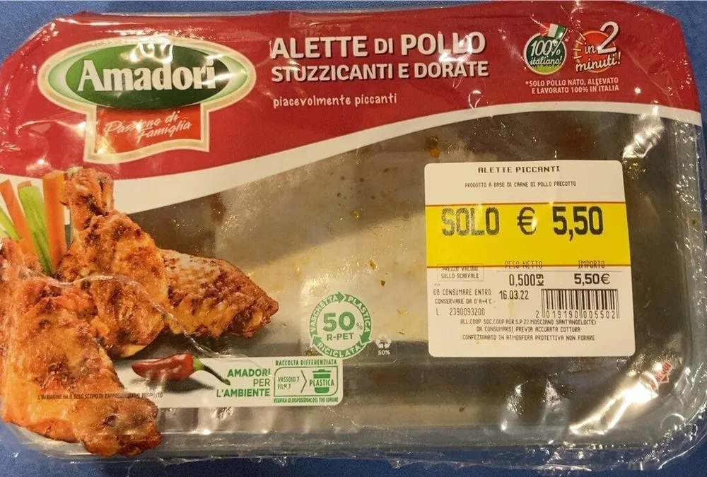 Alette di pollo piccanti