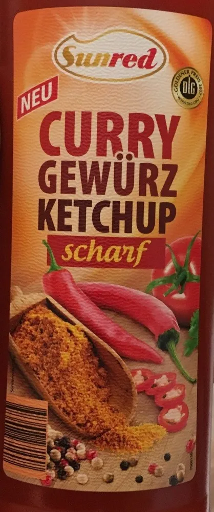 Curry gewürz ketchup scharf