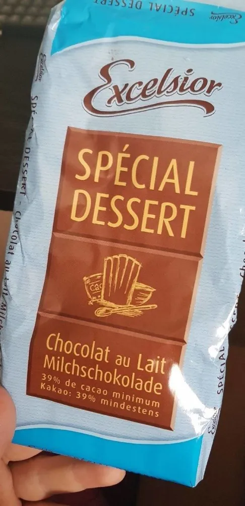 Spécial dessert chocolat au lait