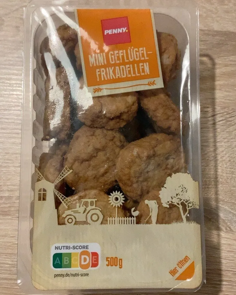 Mini Geflügel Frikadelle