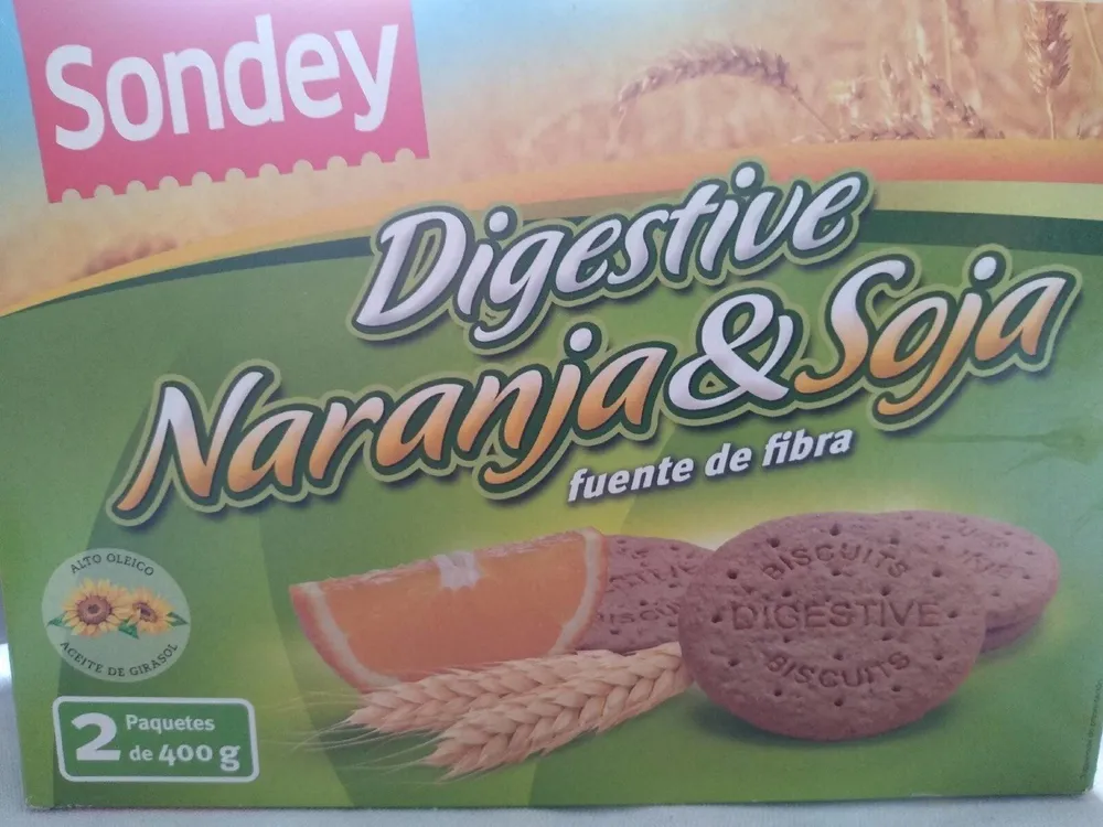Digestive Naranja & Soja