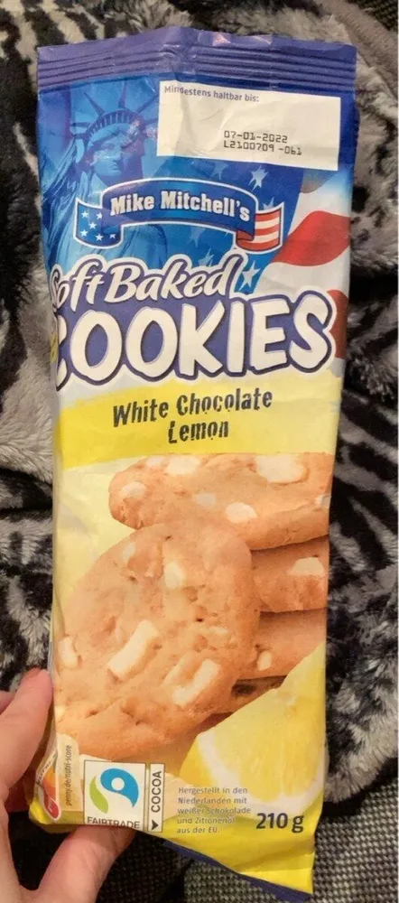 Soft baked cookies