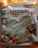 Mandeln Fein Gemahlen (amandes en poudre)