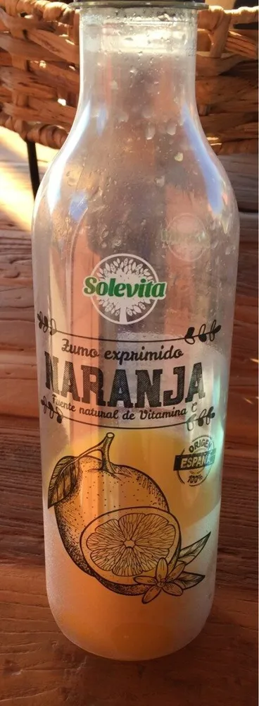 Zumo de Naranja exprimido