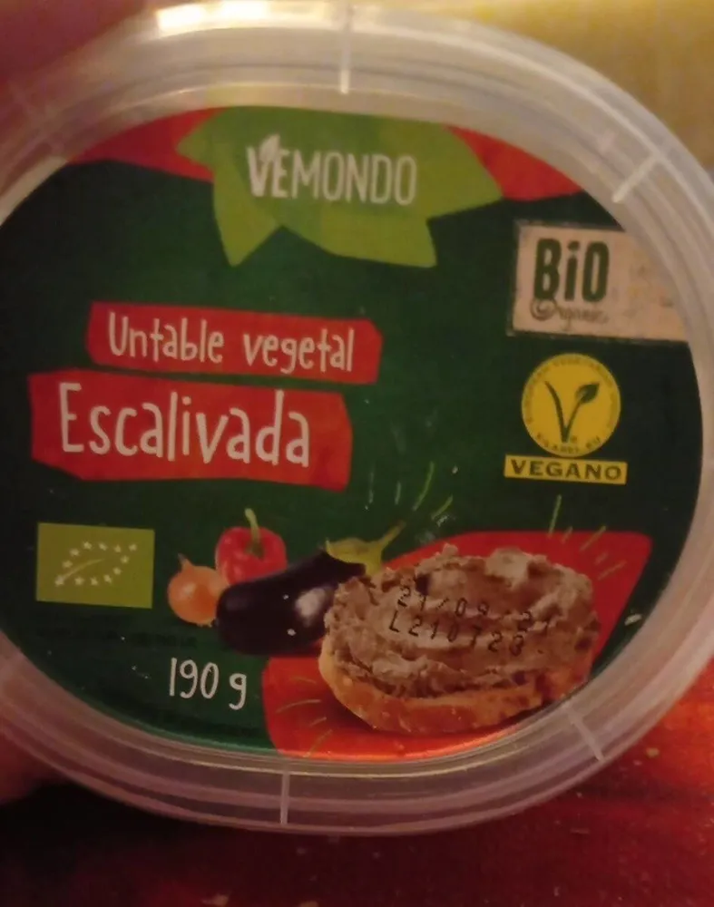 Untable vegano verduras asadas