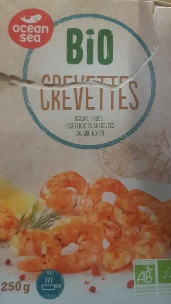 Crevettes bio