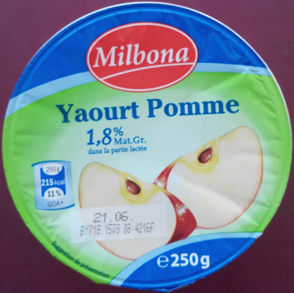 Yaourt Pomme
