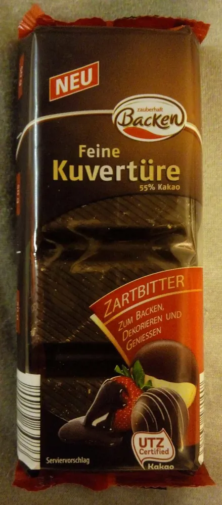 Feine Kuvertüre zartbitter