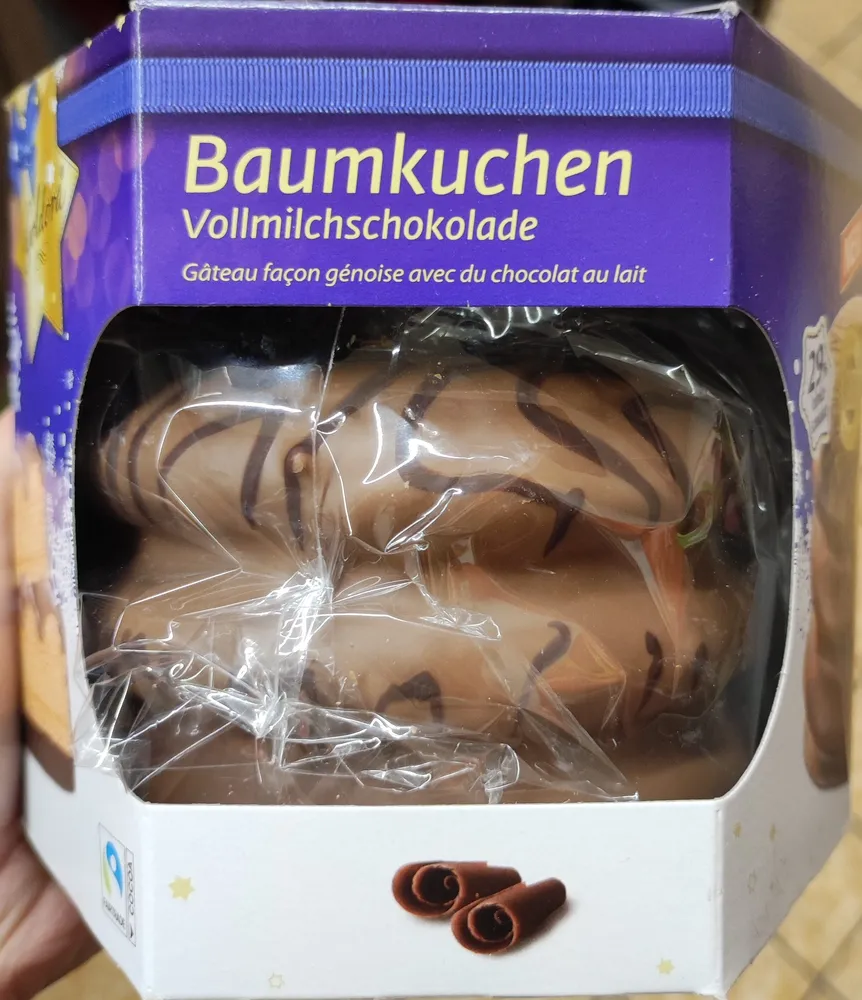 Baumkuchen Vollmichschokolade