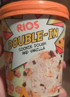 Double-in Cookie dough and vanilla