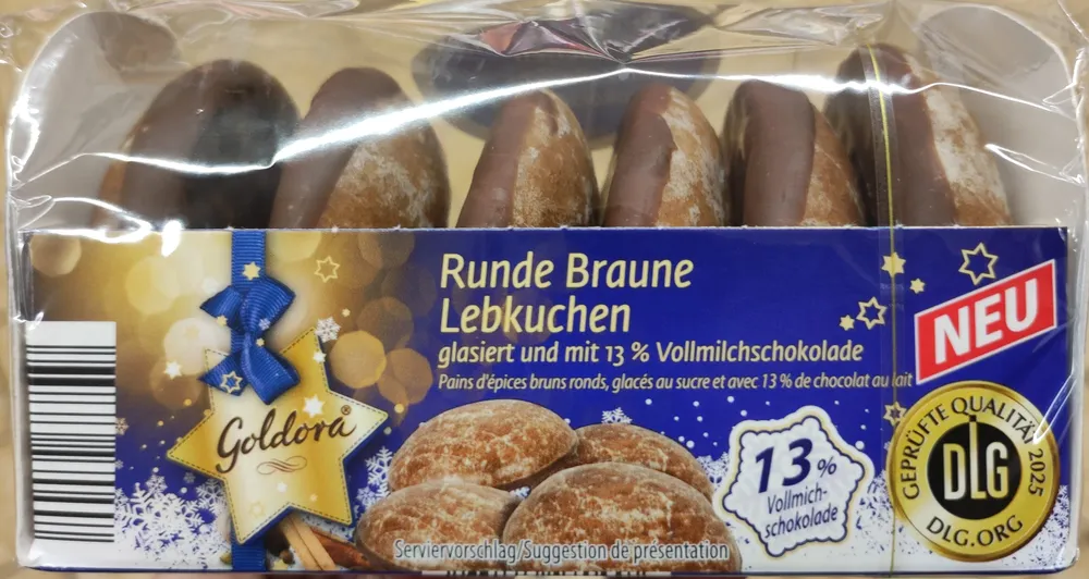 Runde Braune Lebkuchen