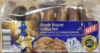 Runde Braune Lebkuchen