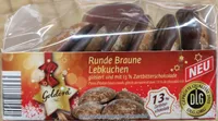 Runde Braune Lebkuchen
