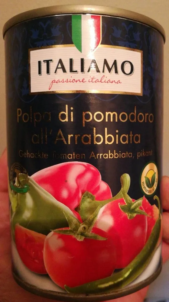 Polpa di pomodoro all’arrabiata