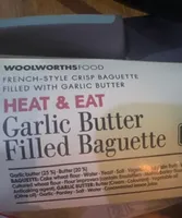Garlic Butter filled baguette