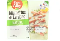 Allumettes de lardons nature