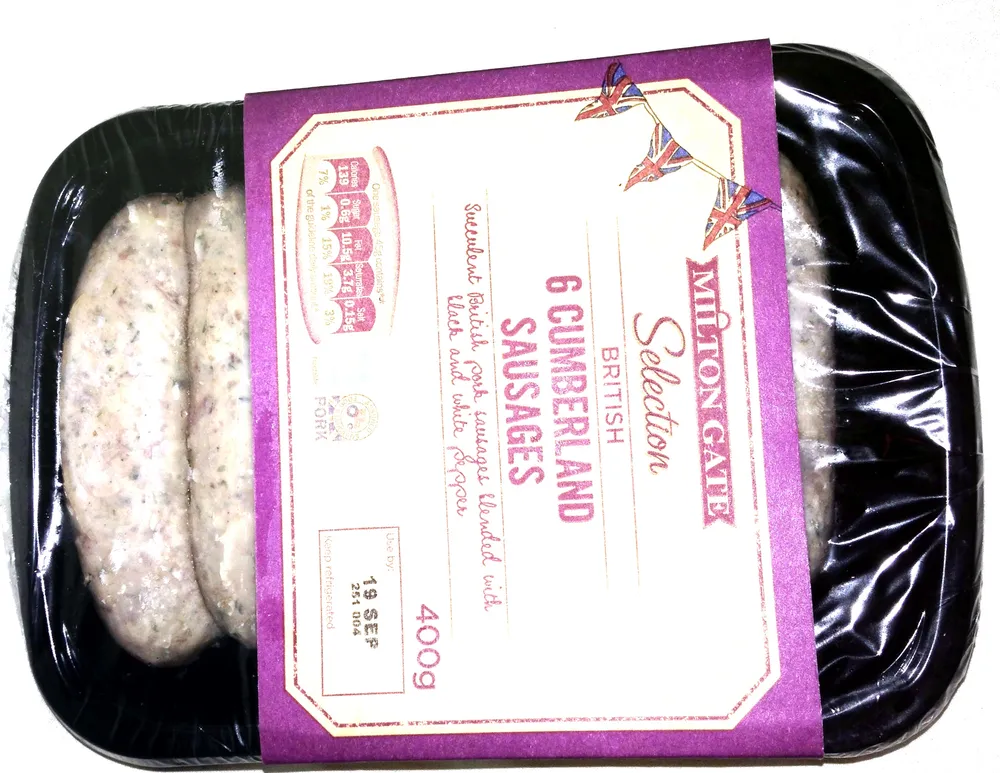 6 Cumberland Sausages