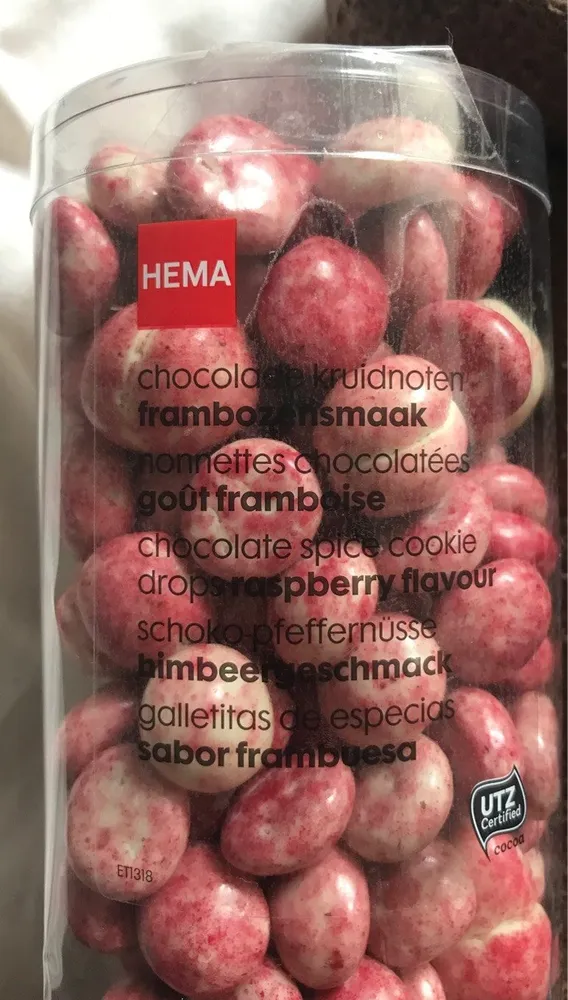 Nonnettes chocolatées gout framboise