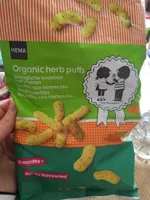 Organic herb puffs