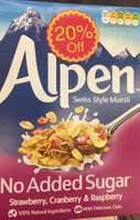 Alpen swiss style muesli