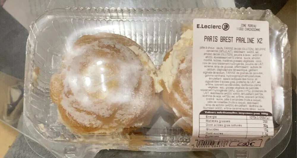 Paris brest praline x2