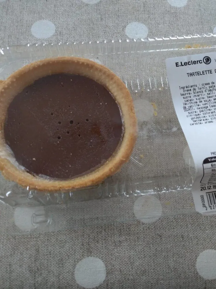 Tartelettes ganache chocolat