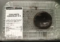 Coulants chocolat x4