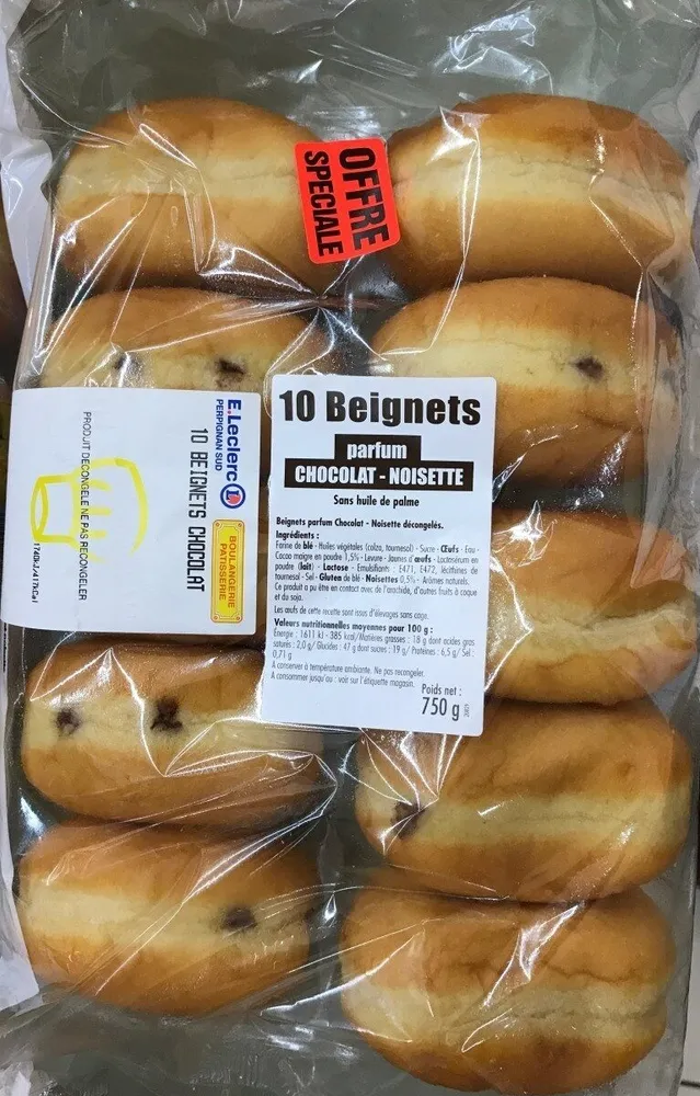 10 Beignets chicolat