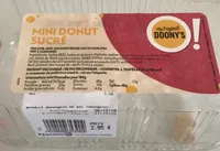 Mini donut sucré