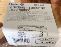 4 croissants et 4 chocolatines