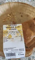 Gâteau Basque à la cerise