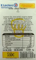 Suisse Longues Raisins x 4