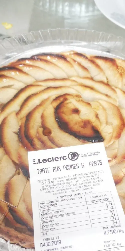 Tarte aux pommes