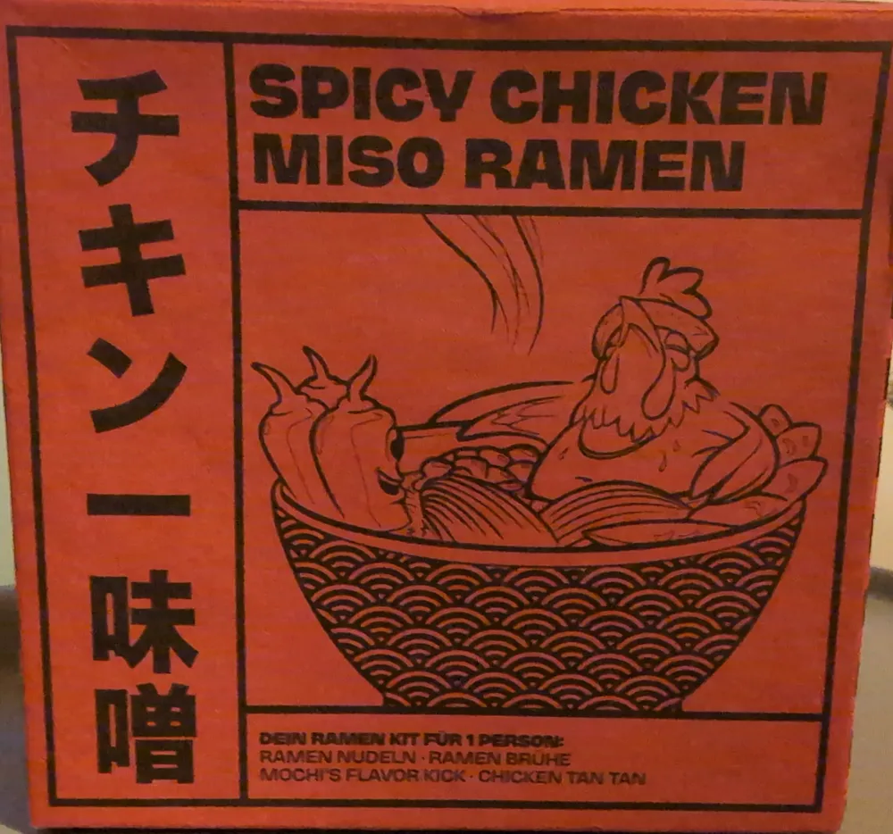 Spicy Chicken Miso Ramen