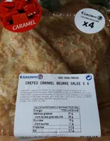 Crêpes caramel beurre salée