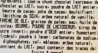 Cookies chocolat au lait