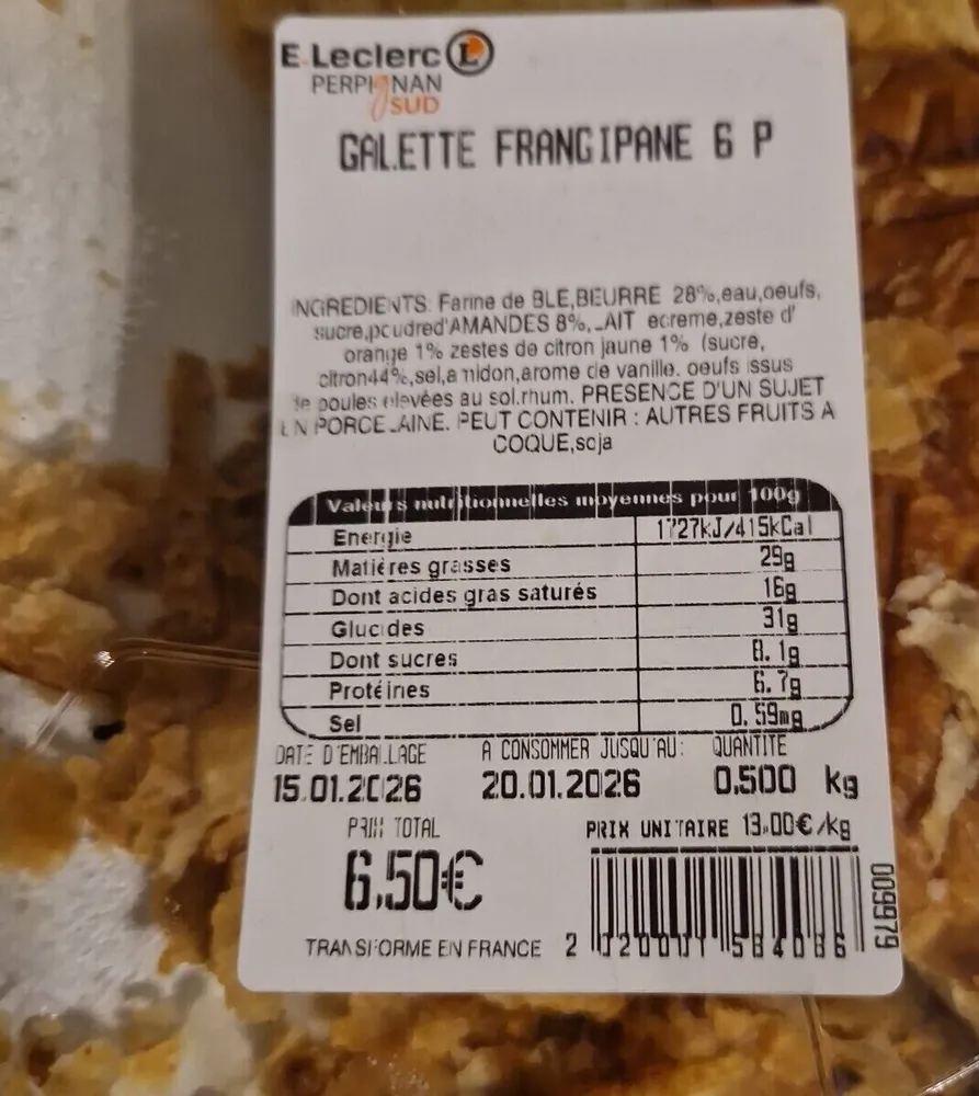 Galère frangipane