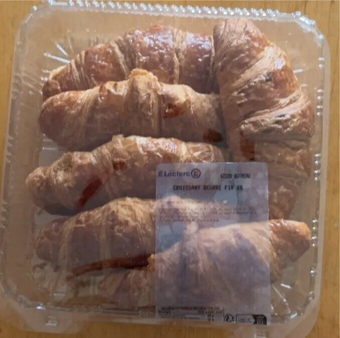 Croissant beurre fin