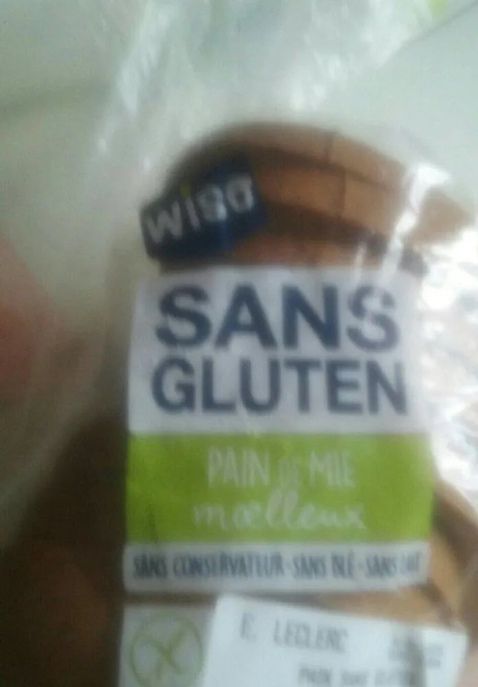 Pain de mie Wiso sans gluten