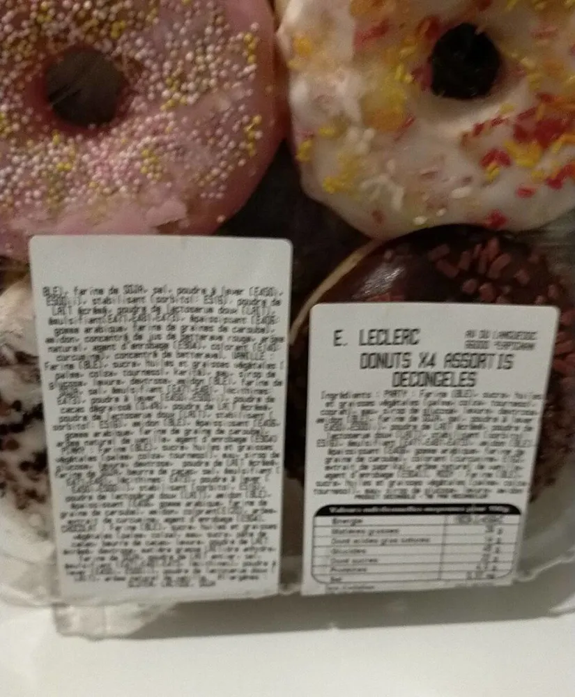 Donuts*4 assortis