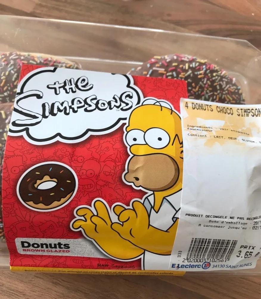 Donuts cjoco simpsons