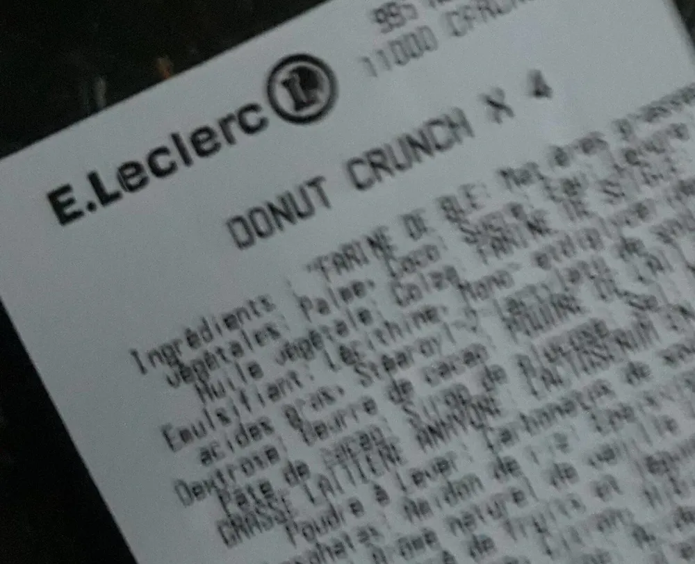Donut Crunch