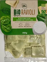 Bio organic frische Ravioli