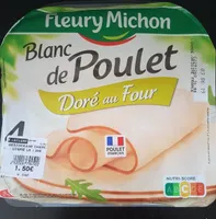 Blanc de poulet doré au four