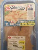 Filets poulet jaunes Extra Tendre
