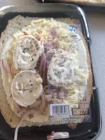 Bruchetta chevre lardon