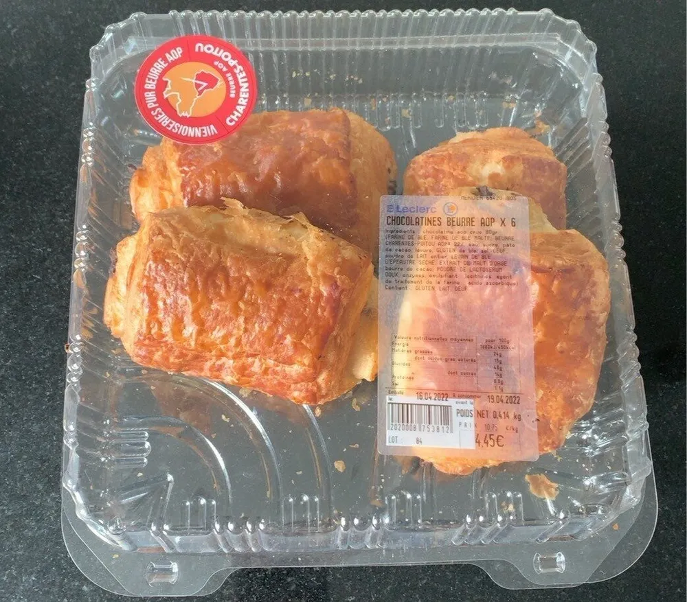 Chocolatine au beurre