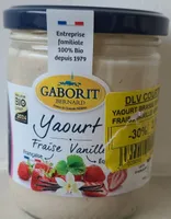 Yaourt fraise vanille