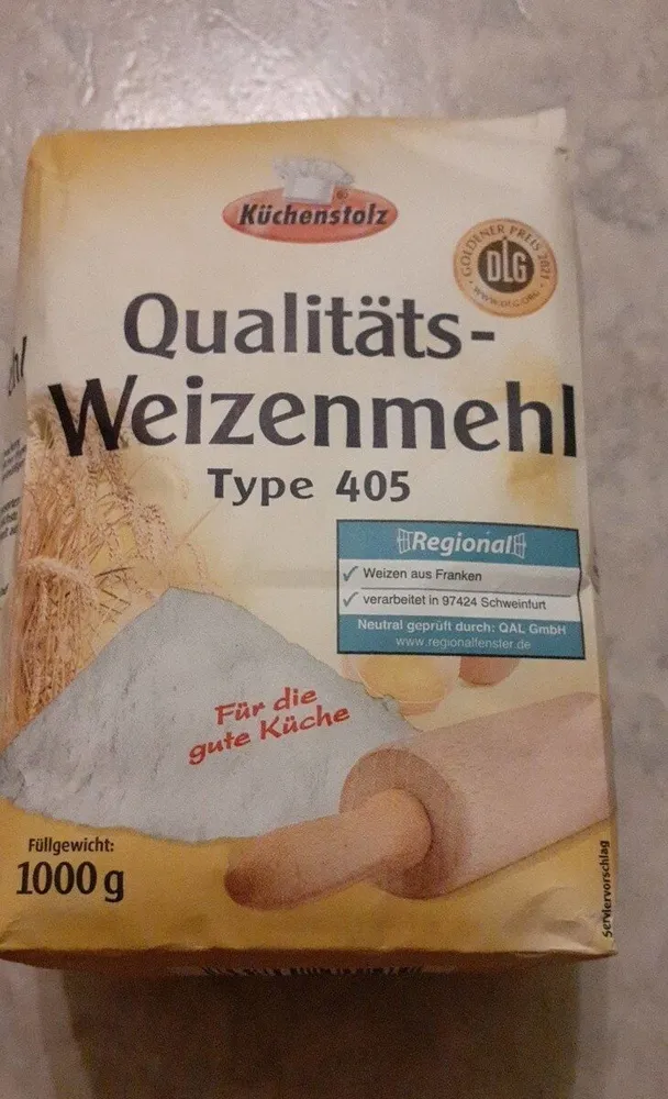 Qualitäts-Weizenmehl Typr 405