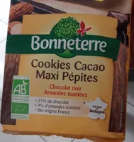 Cookies cacao maxi pépites